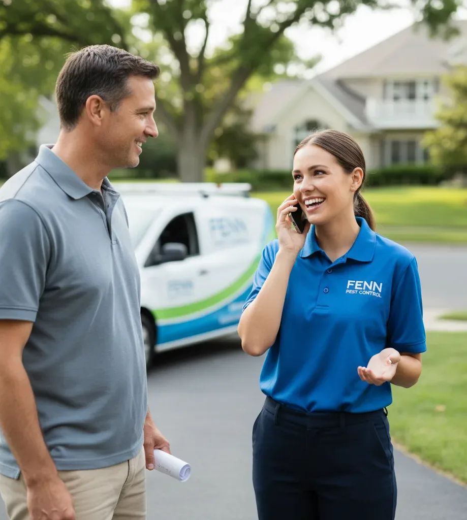 Fenn Pest Control customer support in Pine Grove